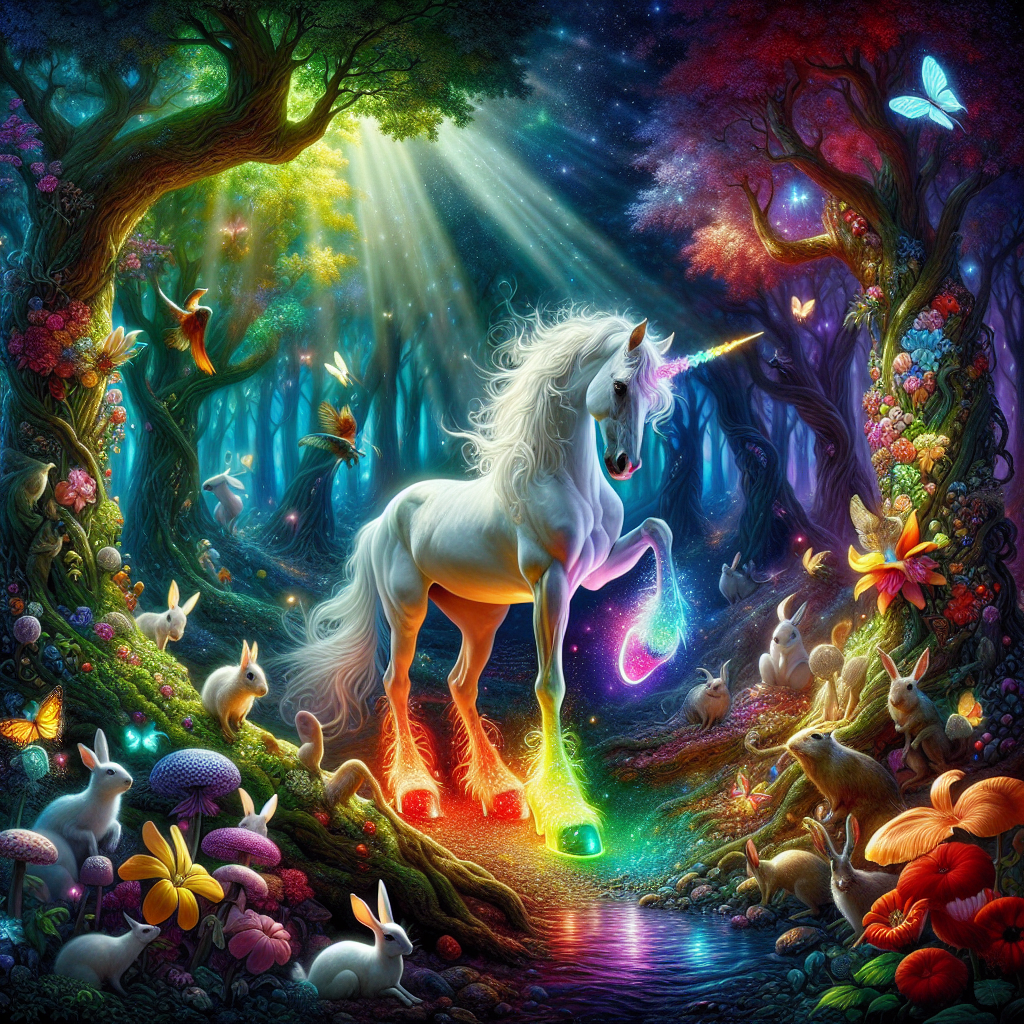 The Unicorn's Missing Rainbow Shoe