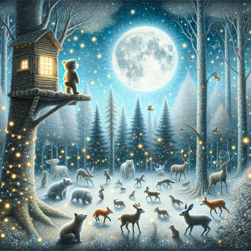 Snoozy Bear's Moonbeam Dance