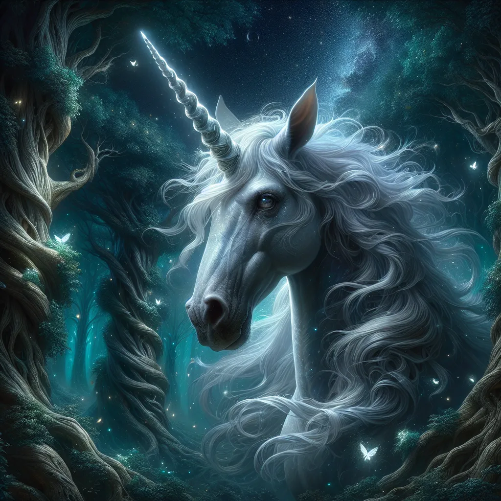 The tale of the silver-haired unicorn
