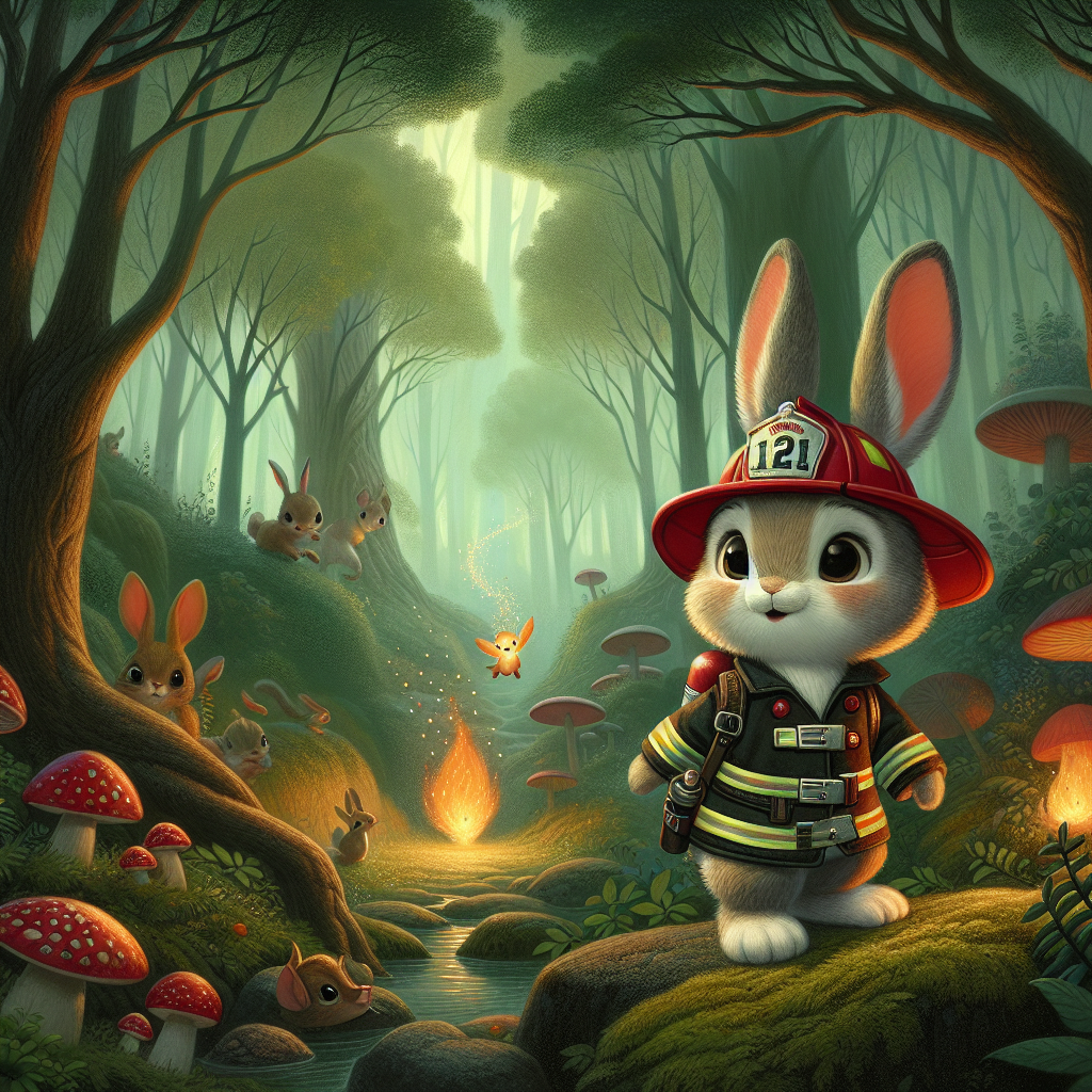 Bunny Firefighter 2