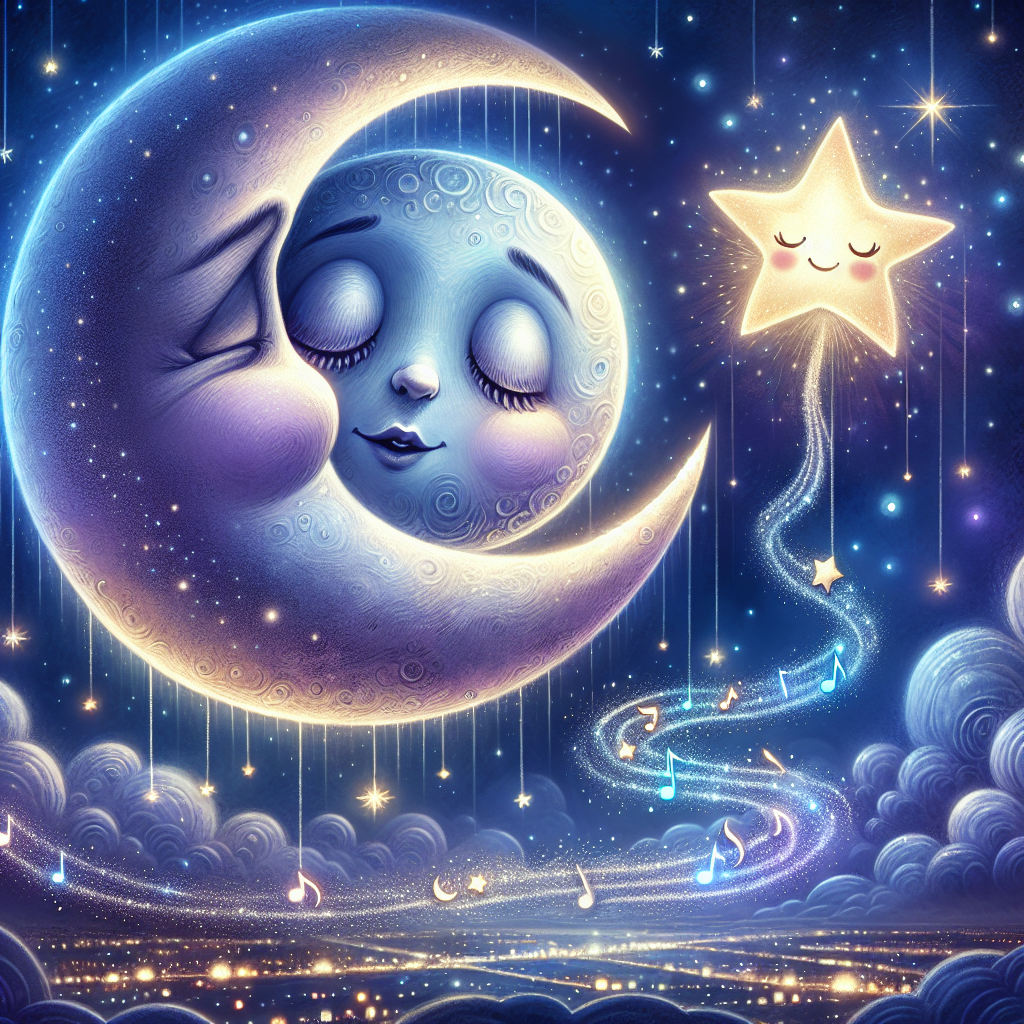 The Sleepy Moon's Lullaby