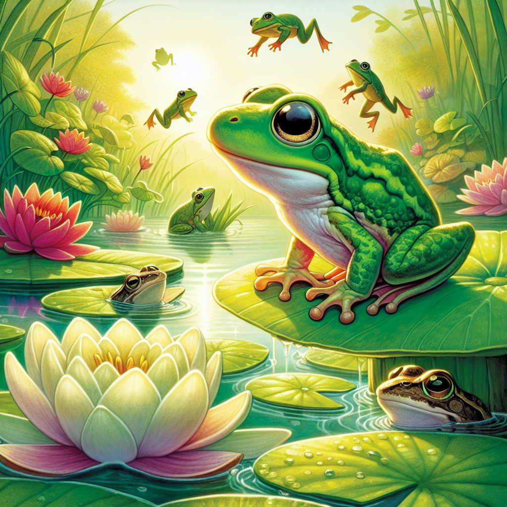 Hoppy the Frog's Big Leap