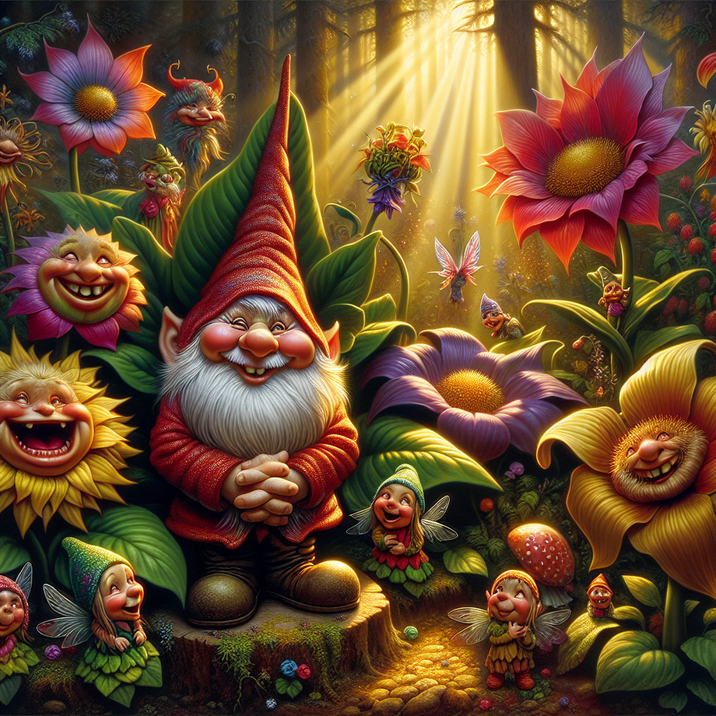 The Grumpy Gnome's Garden of Giggles