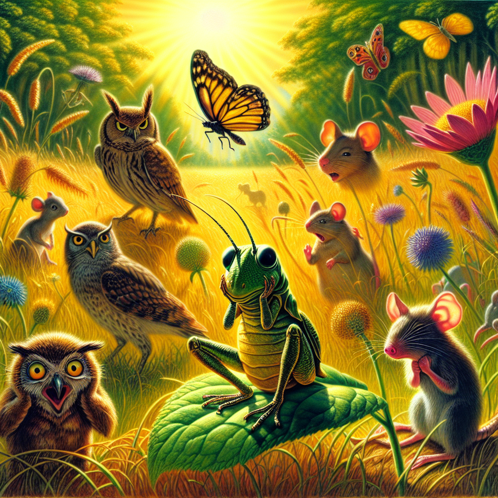 The Noisy Cricket's Quiet Concert