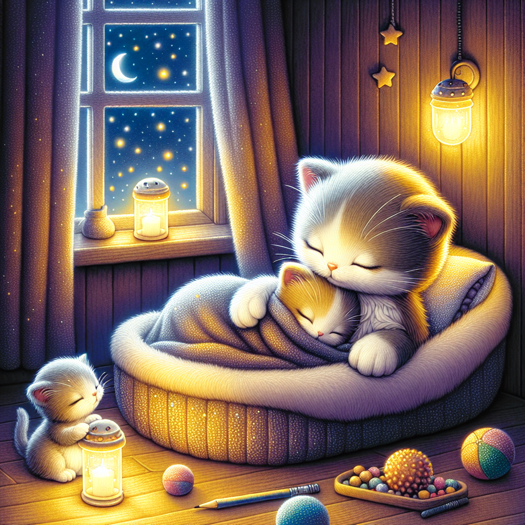 The Sleepy Kitten's Bedtime Story