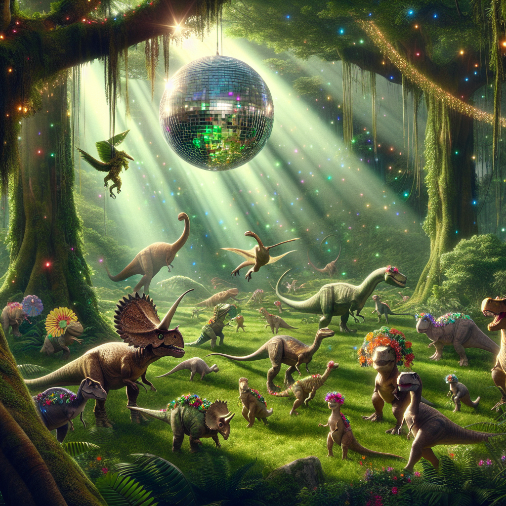 Dinosaur Disco Delight