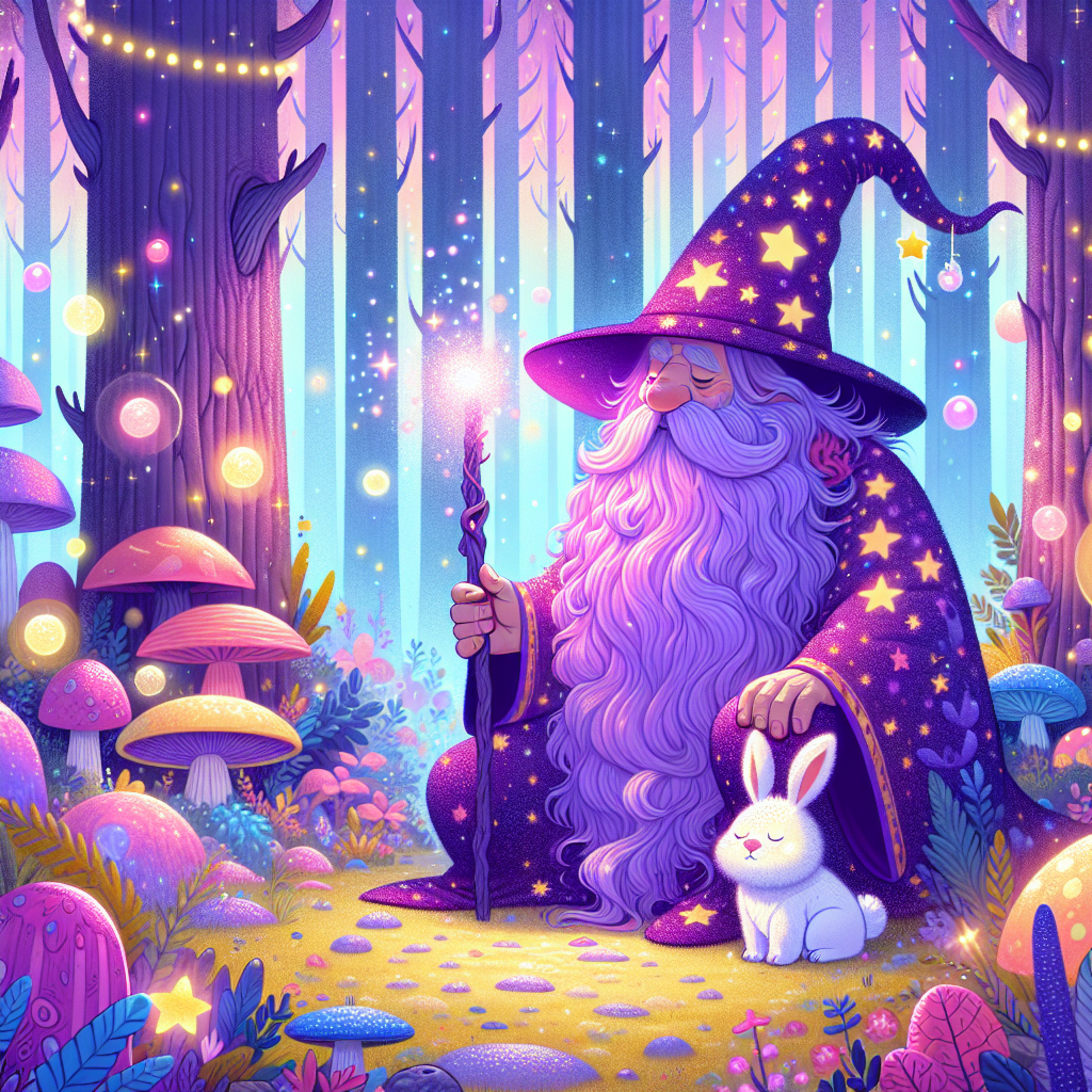 The Forgetful Wizard's Magical Mishap