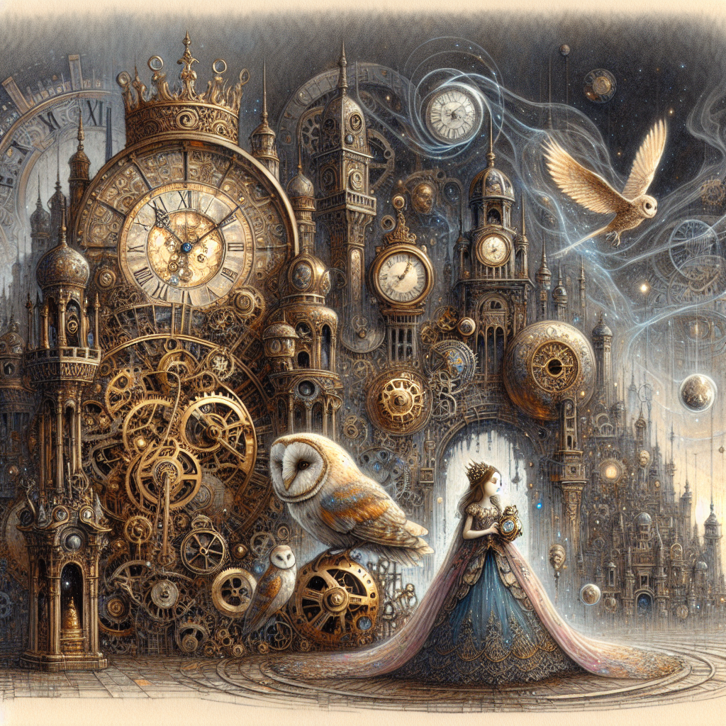 The Clockwork Castle and the Time-Traveling Princess