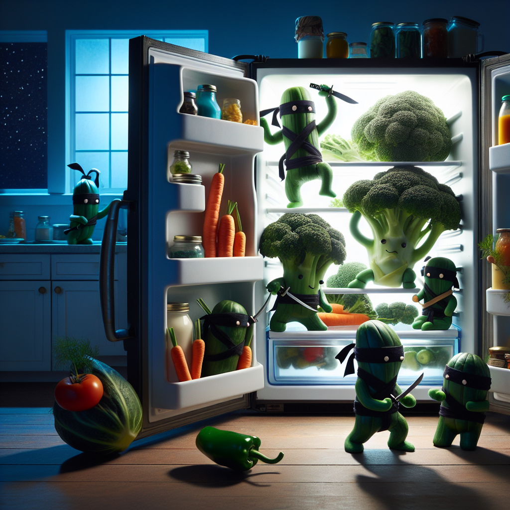 Ninja Vegetables: Stealth in the Fridge