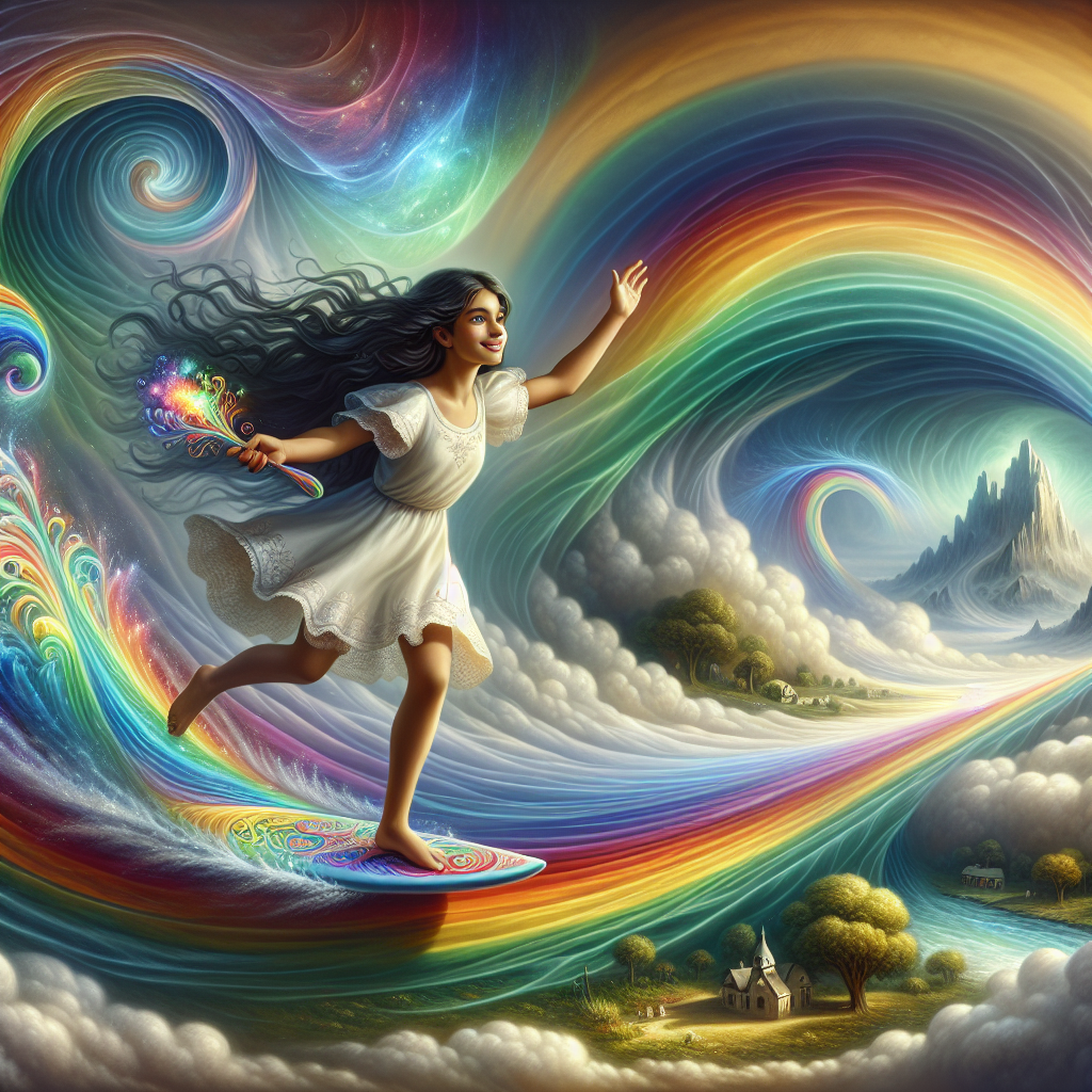 Surfing the Rainbow: Chromatic Waves