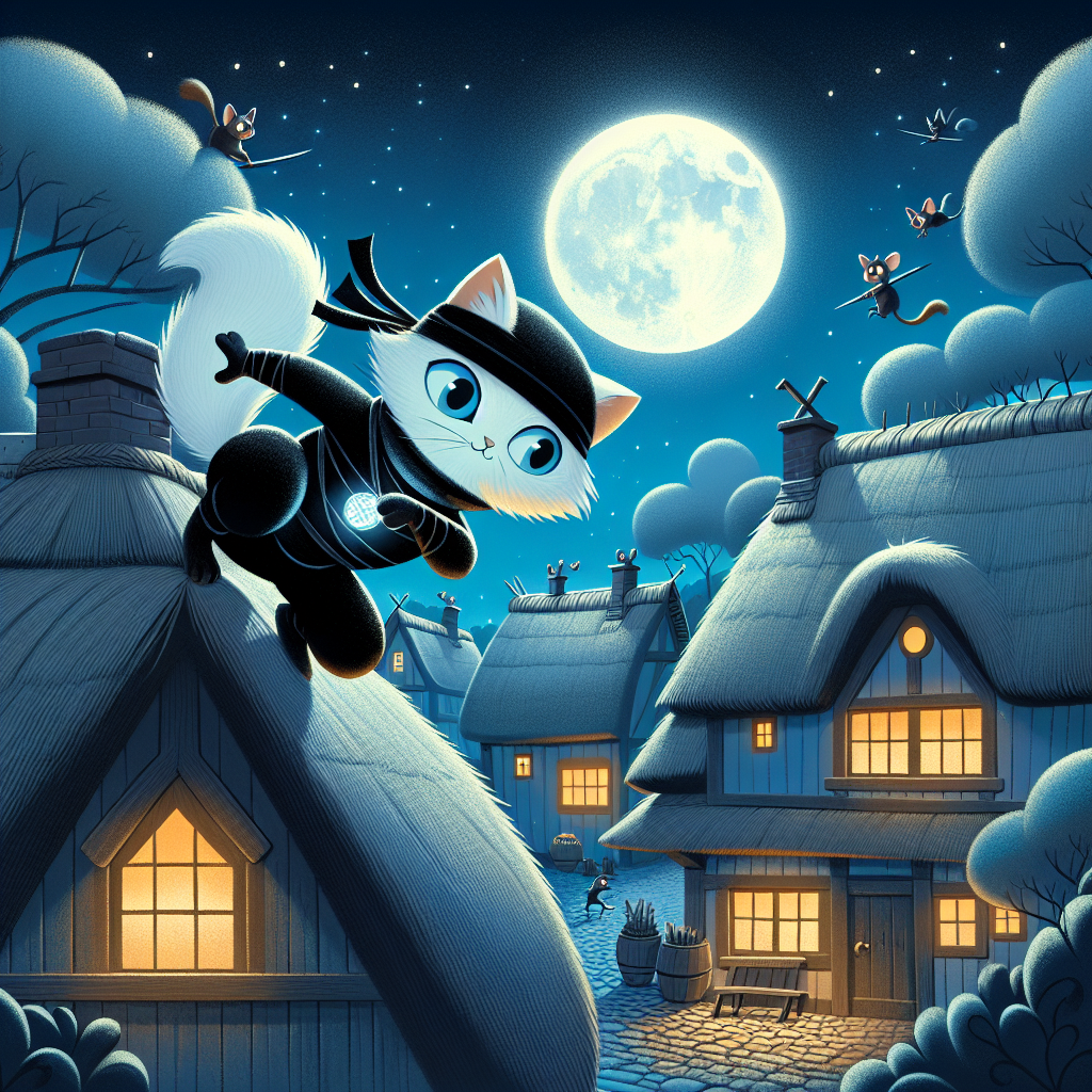 Whiskers McFluff: Ninja Cat Extraordinaire