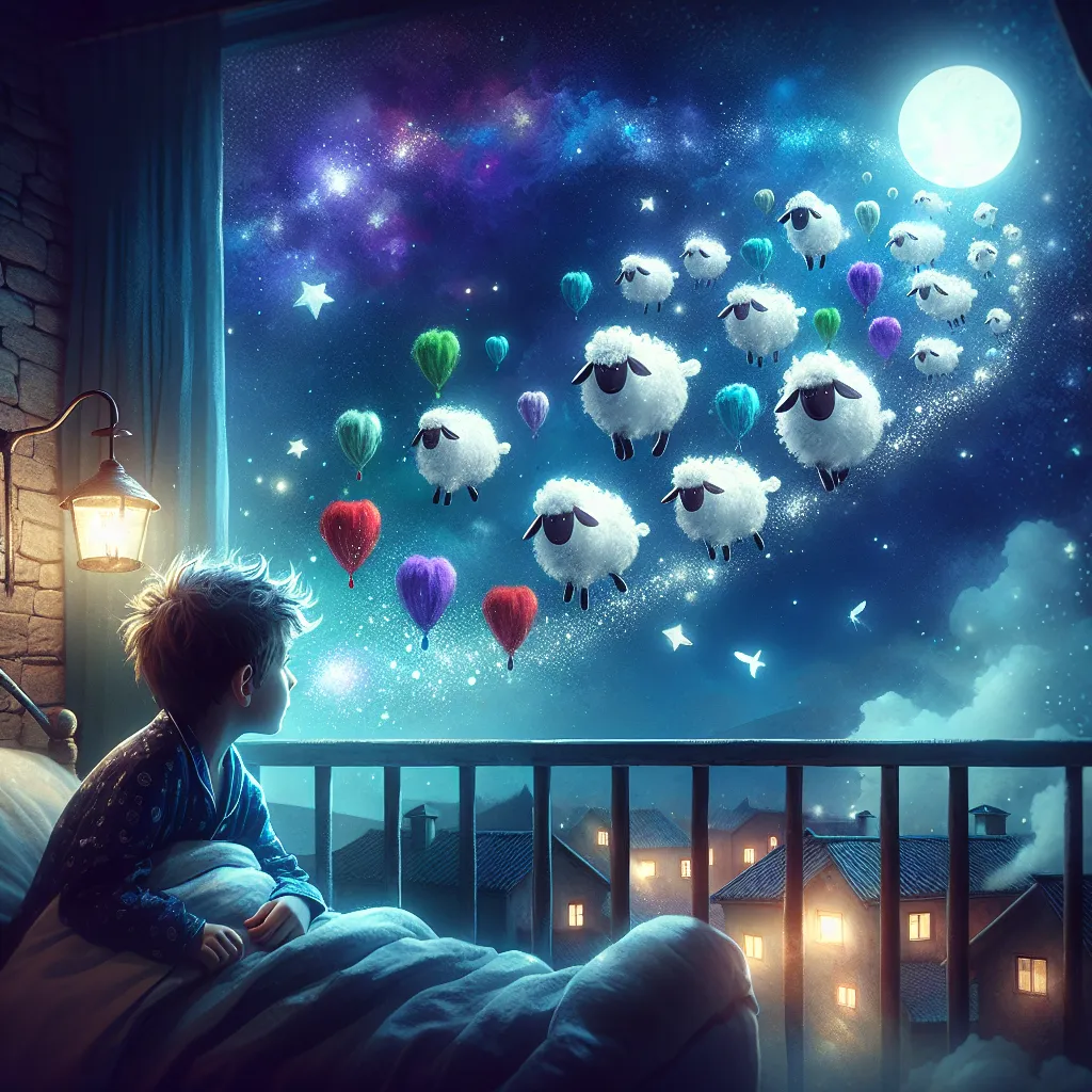 Sleepy Sam and the Counting Sheep Parade