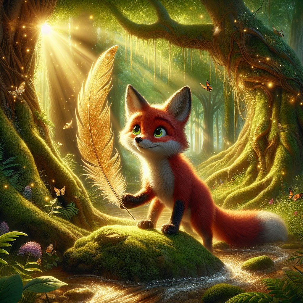 The Fox and the Magic Feather