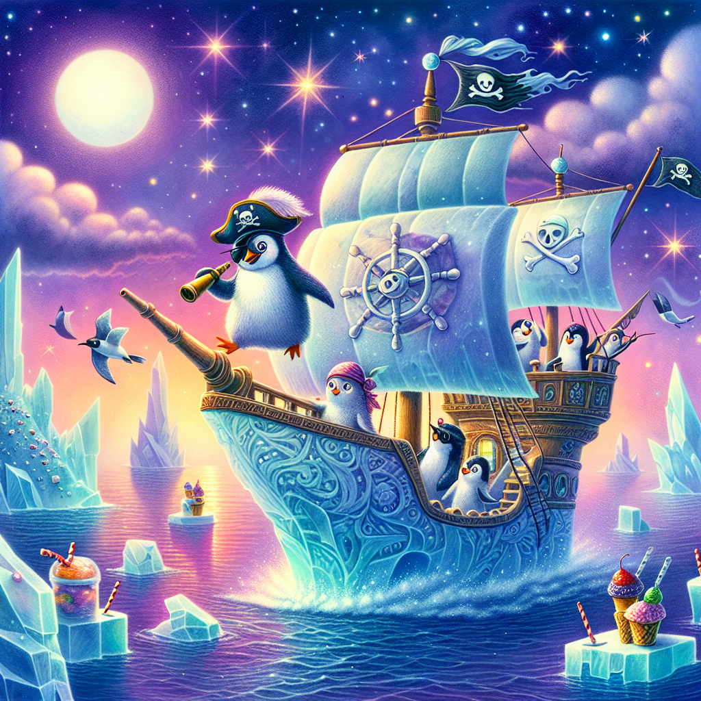 Pirate Penguins on an Ice Cream Quest