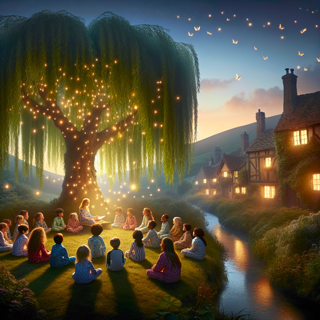 The Whispering Willow's Nighttime Tales