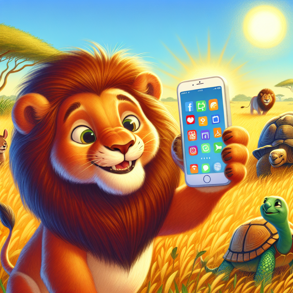 The Lion Who Wanted to Go Viral