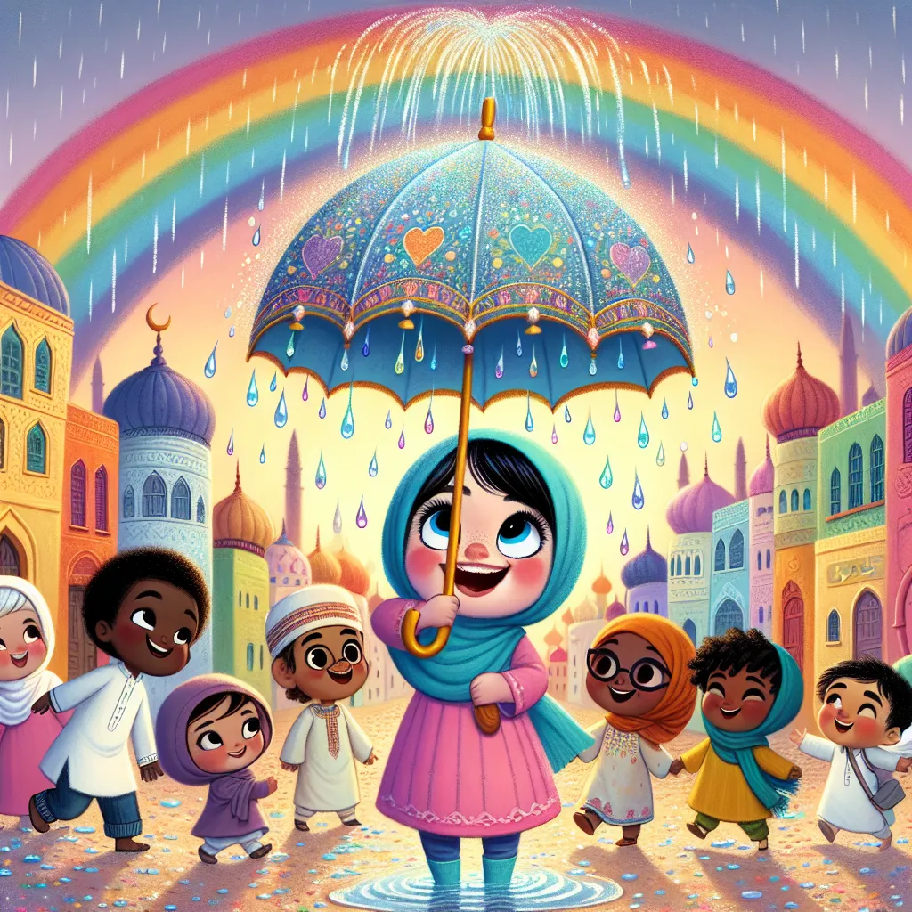 Upside Down Umbrella Fun