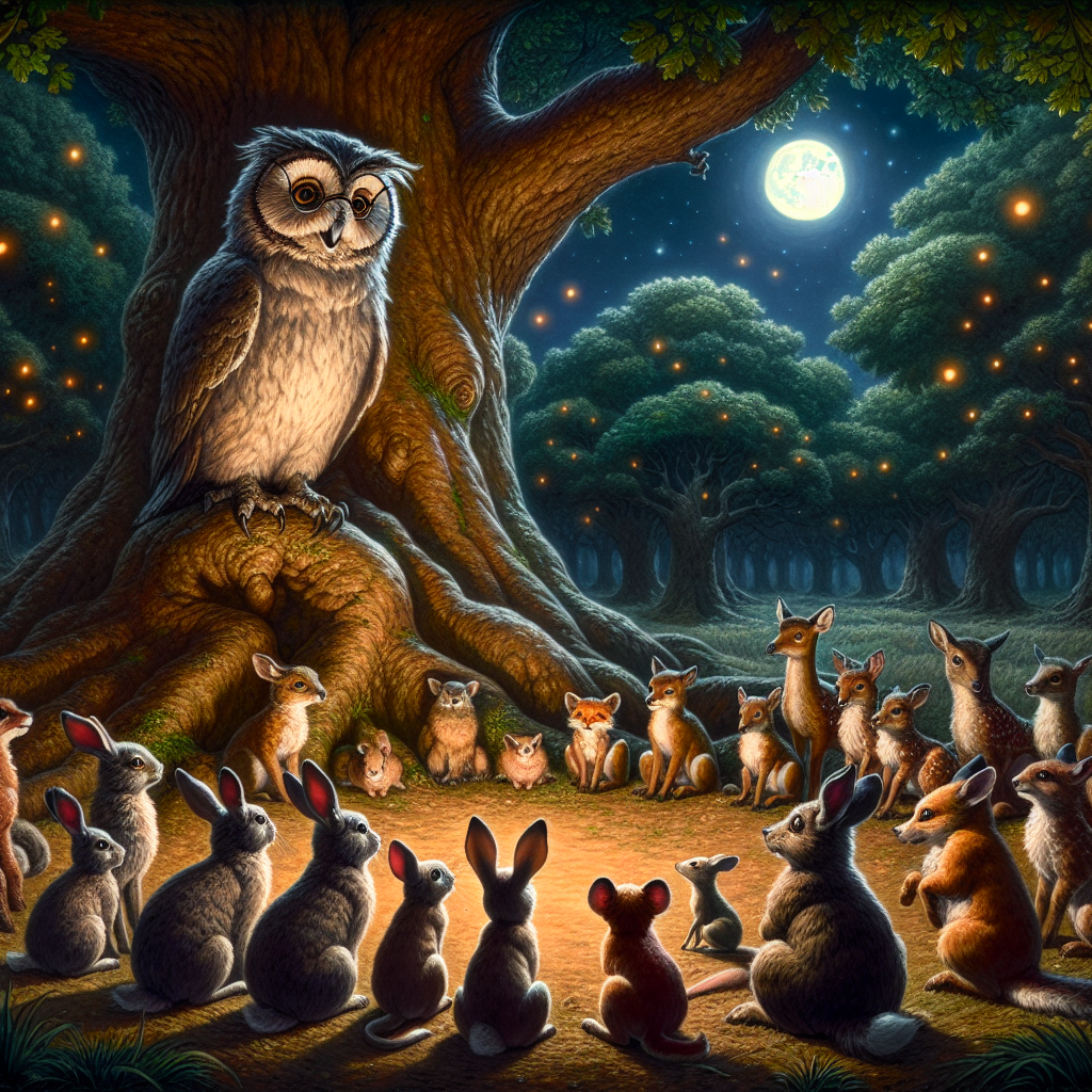 The Wise Owl's Bedtime Story