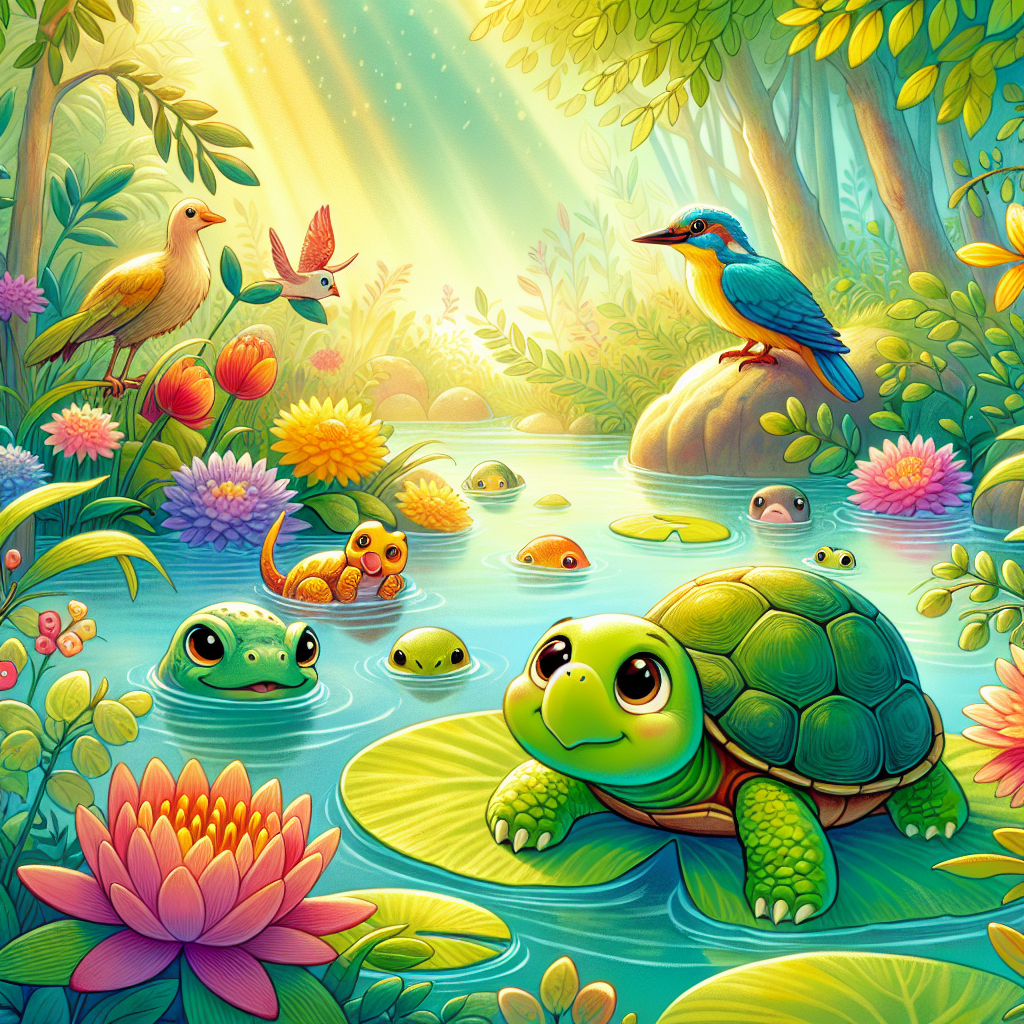 Timid Turtle's Brave Adventure