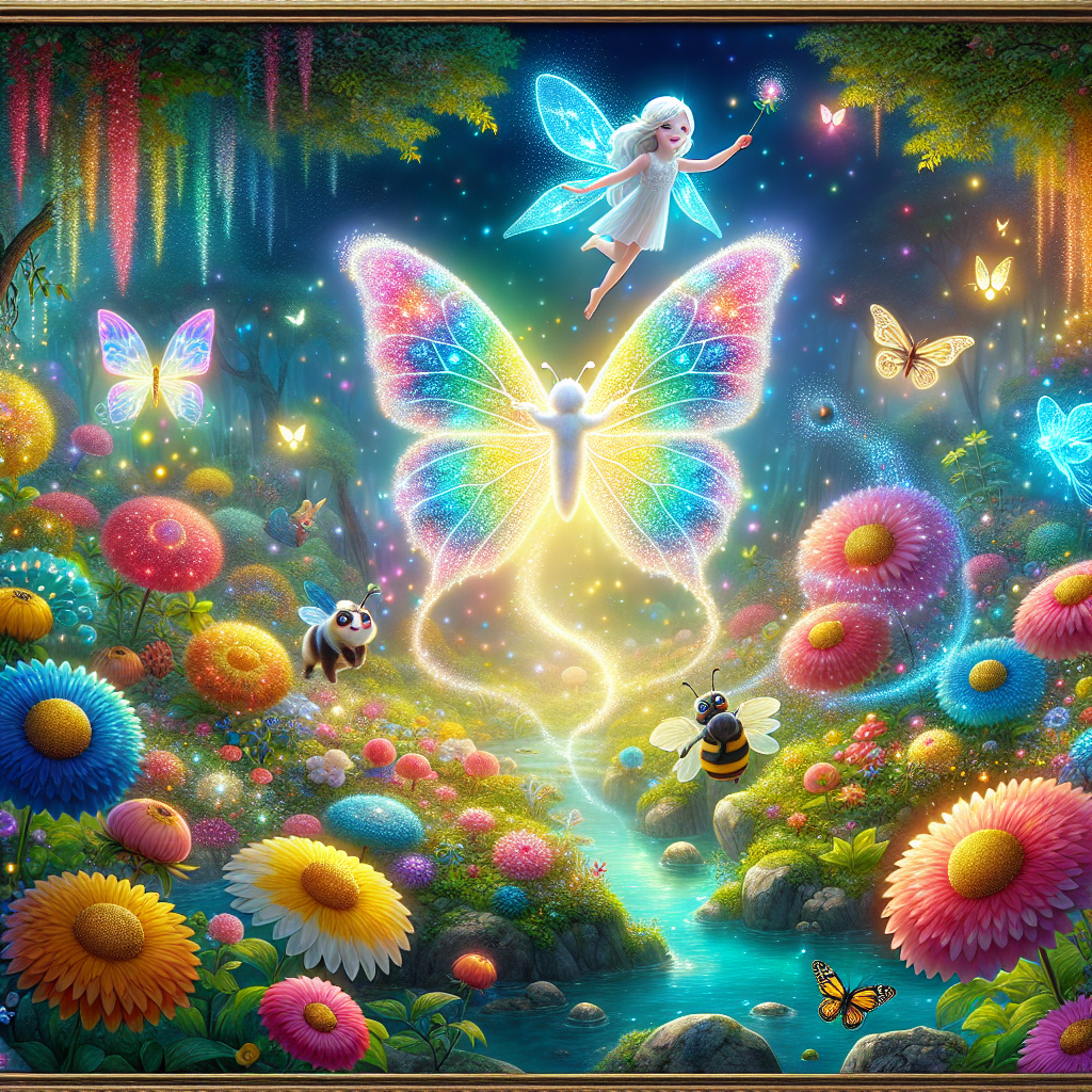 Flutterby's Colorful Wings