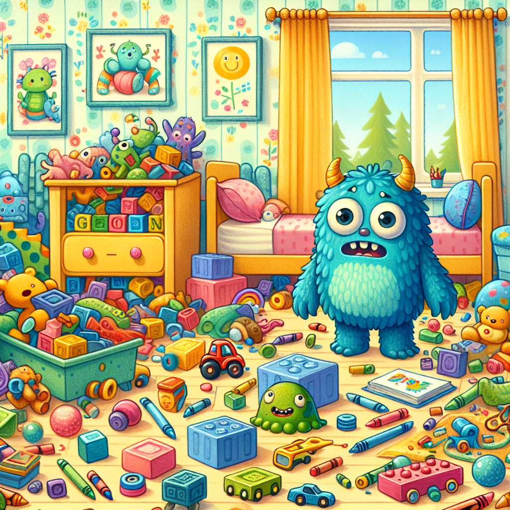 Messy Monster's Tidy Surprise