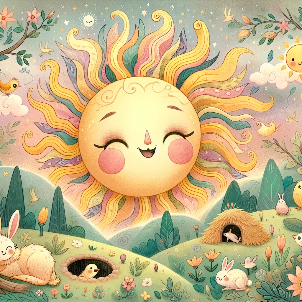 The Ticklish Sun's Morning Surprise