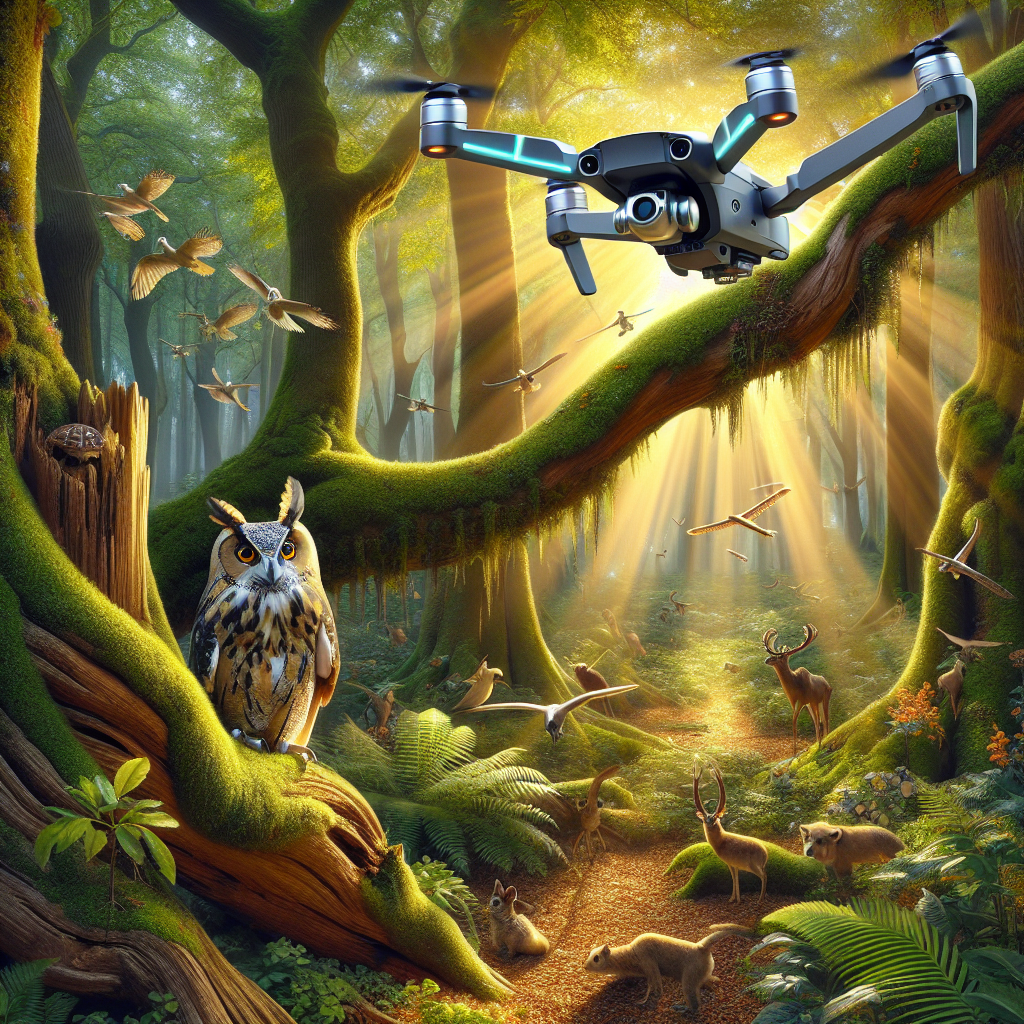 The Drone and the Wise Old Owl