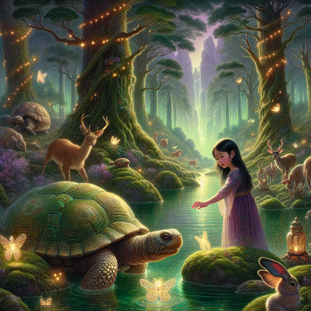 A Child's Magical Transformation