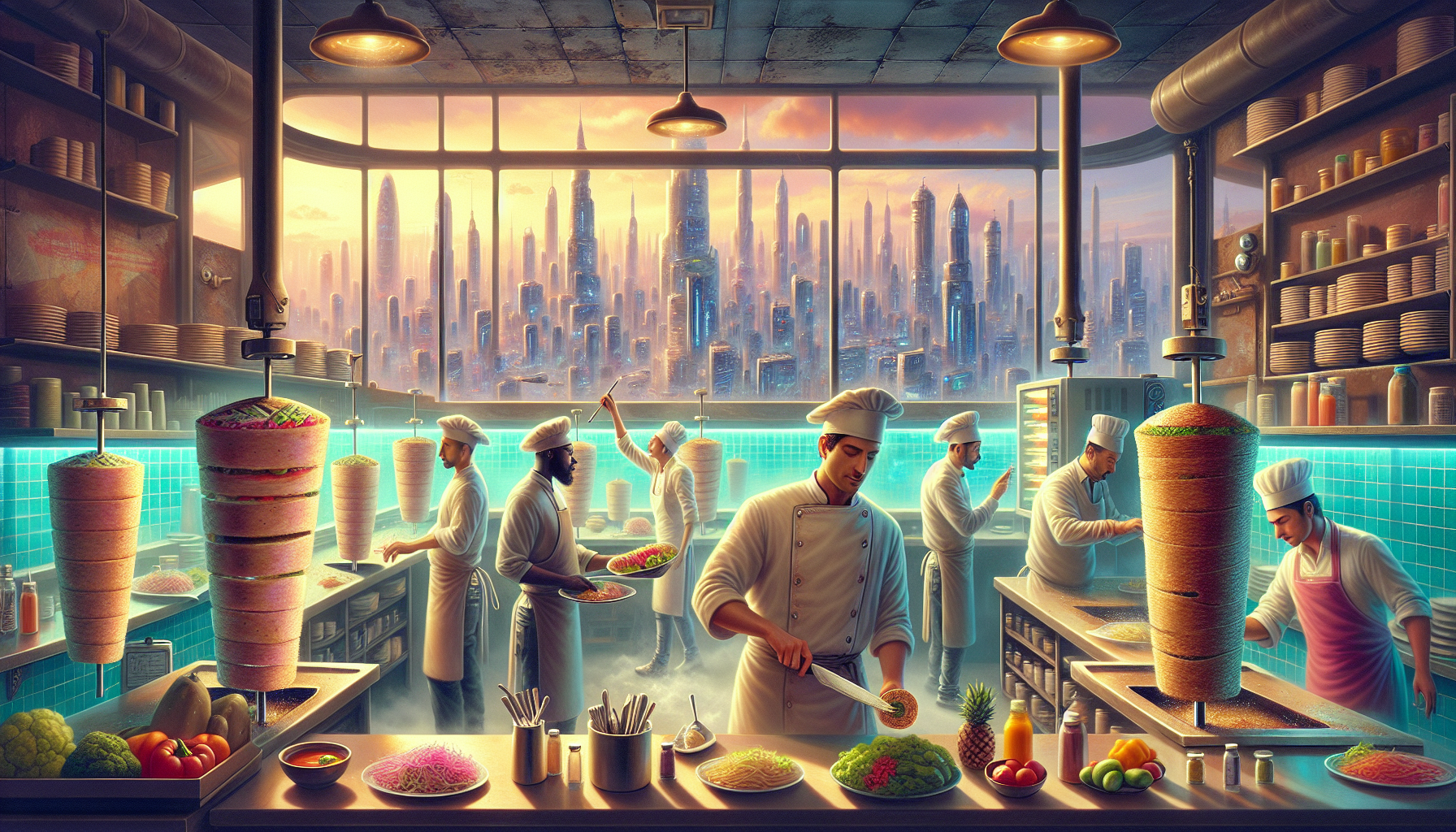 What If Avengers Were Shawarma Place Workers
