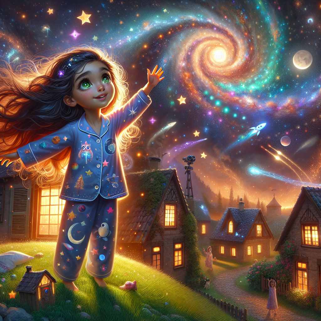 a girl who wants to be an astronaut
