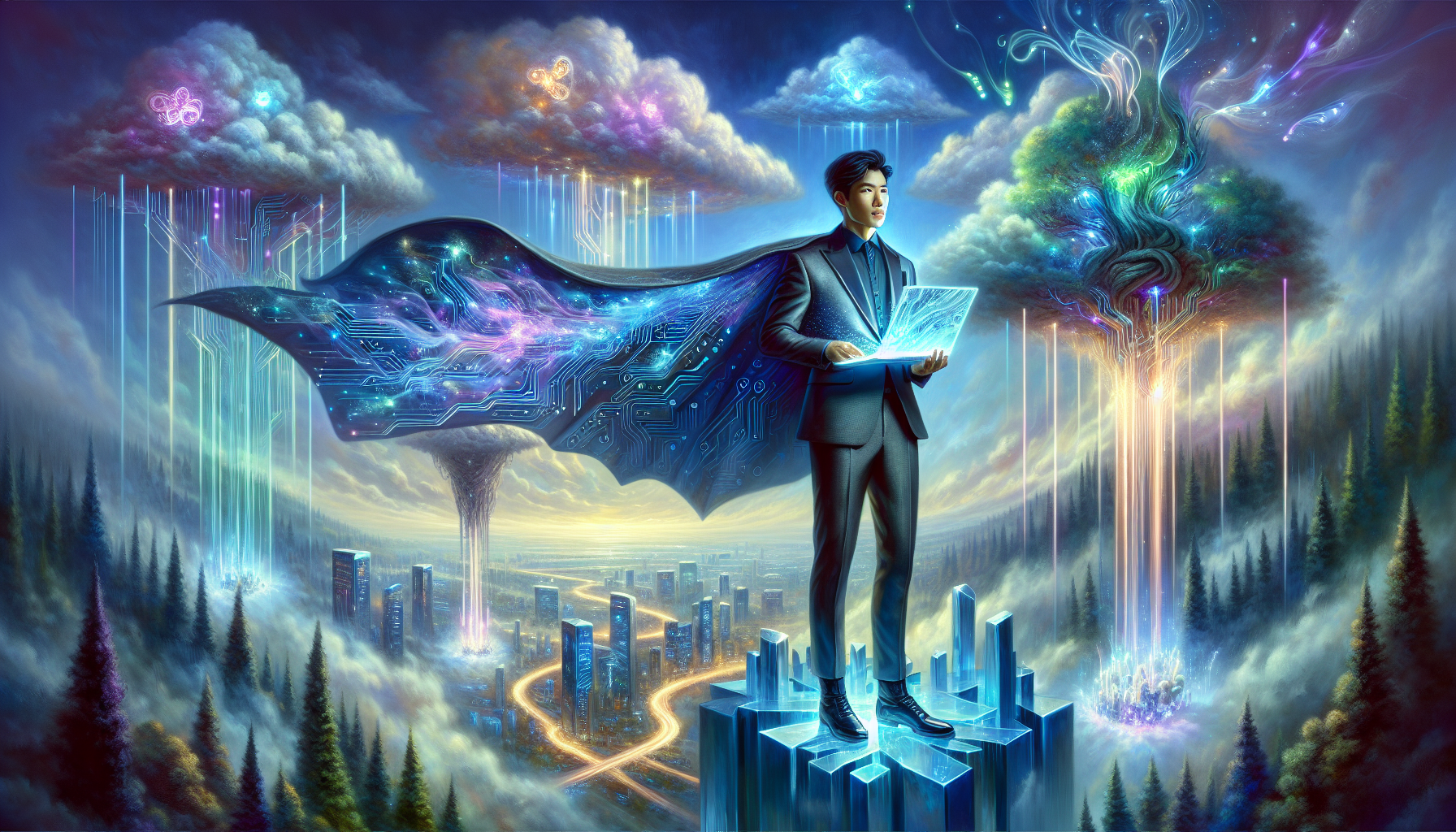 The story about brave guy who started a new business in SAAS