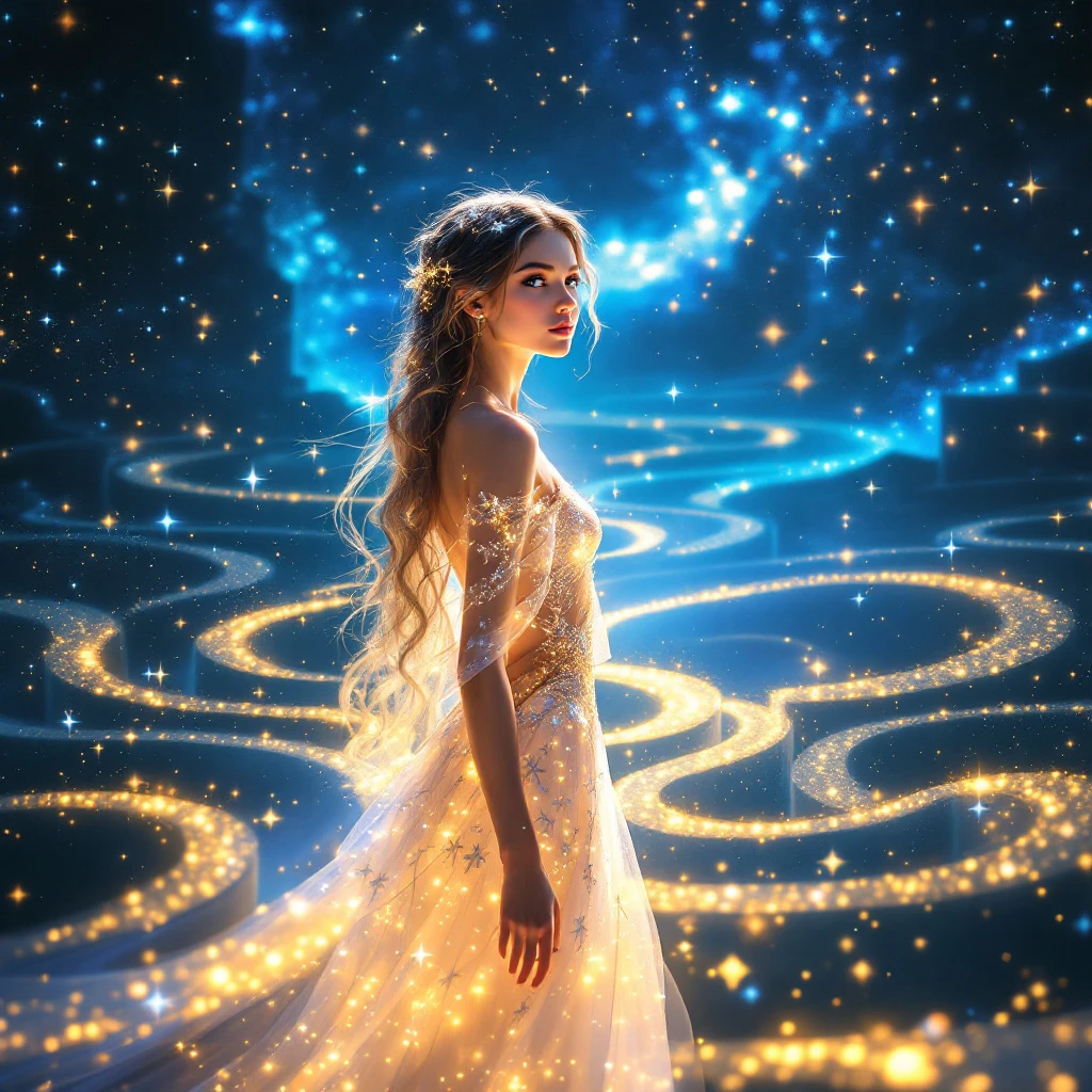 The Firefly Princess and the Starlight Maze