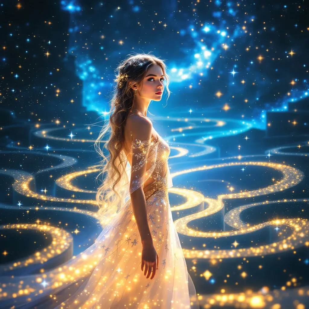The Firefly Princess and the Starlight Maze