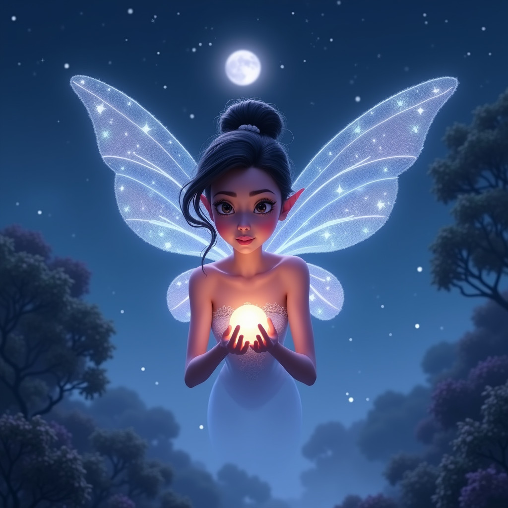 The Moonbeam Fairy's Midnight Adventure
