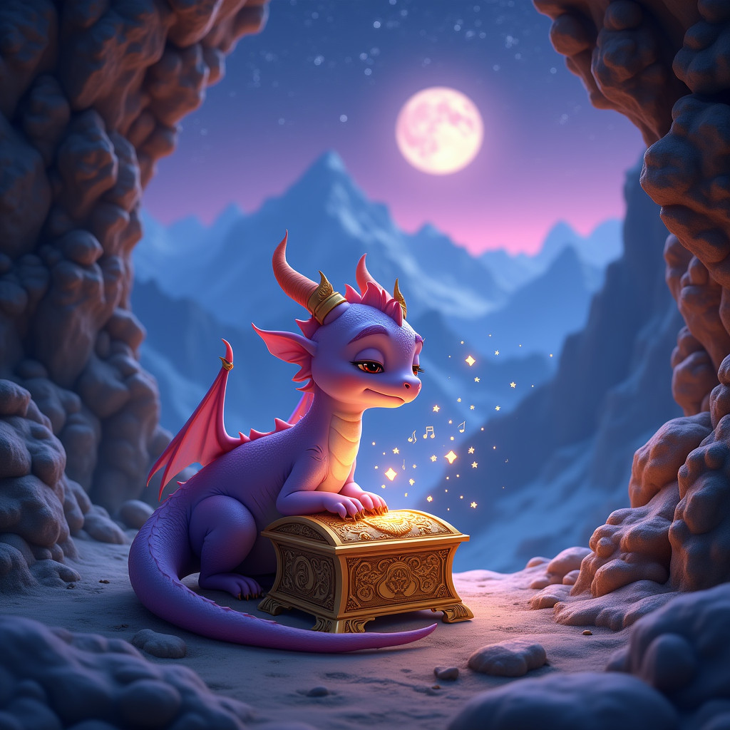 The Dragon's Music Box and the Lost Lullaby
