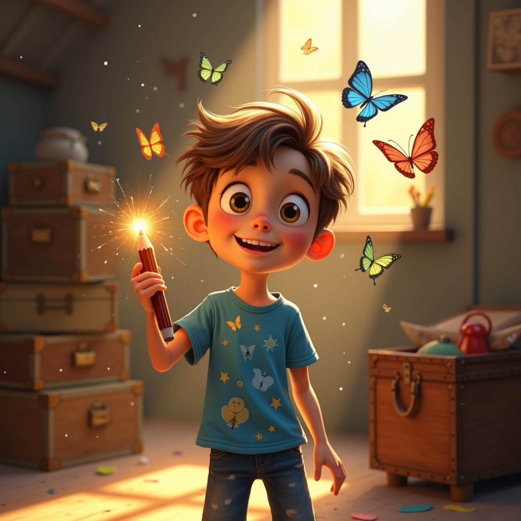 Ben and Magic Pencil