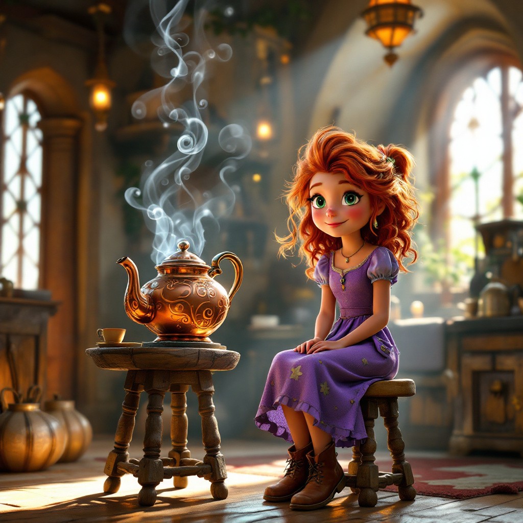 Princess Pip and the Talking Tea Kettle