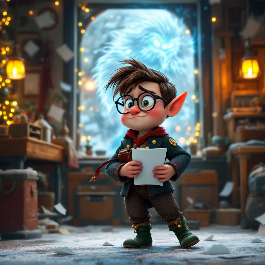 The Elf Who Lost Santa's List
