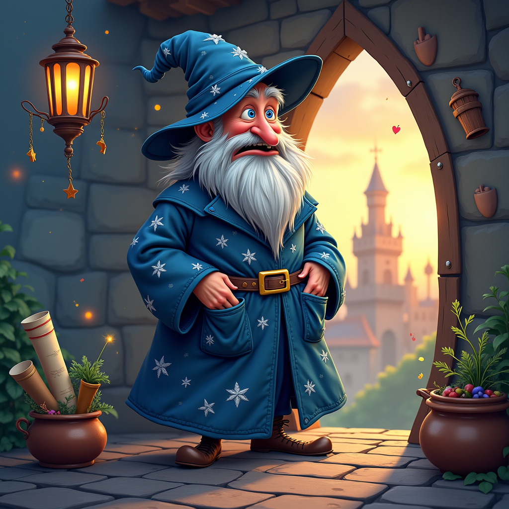 The Wizard Who Forgot His Wand
