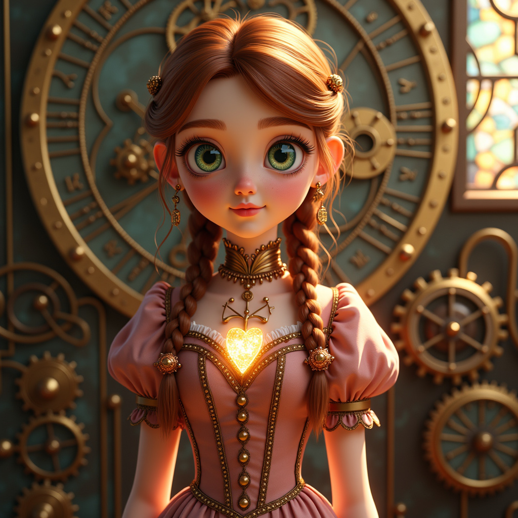 The Clockmaker's Daughter and Her Mechanical Heart
