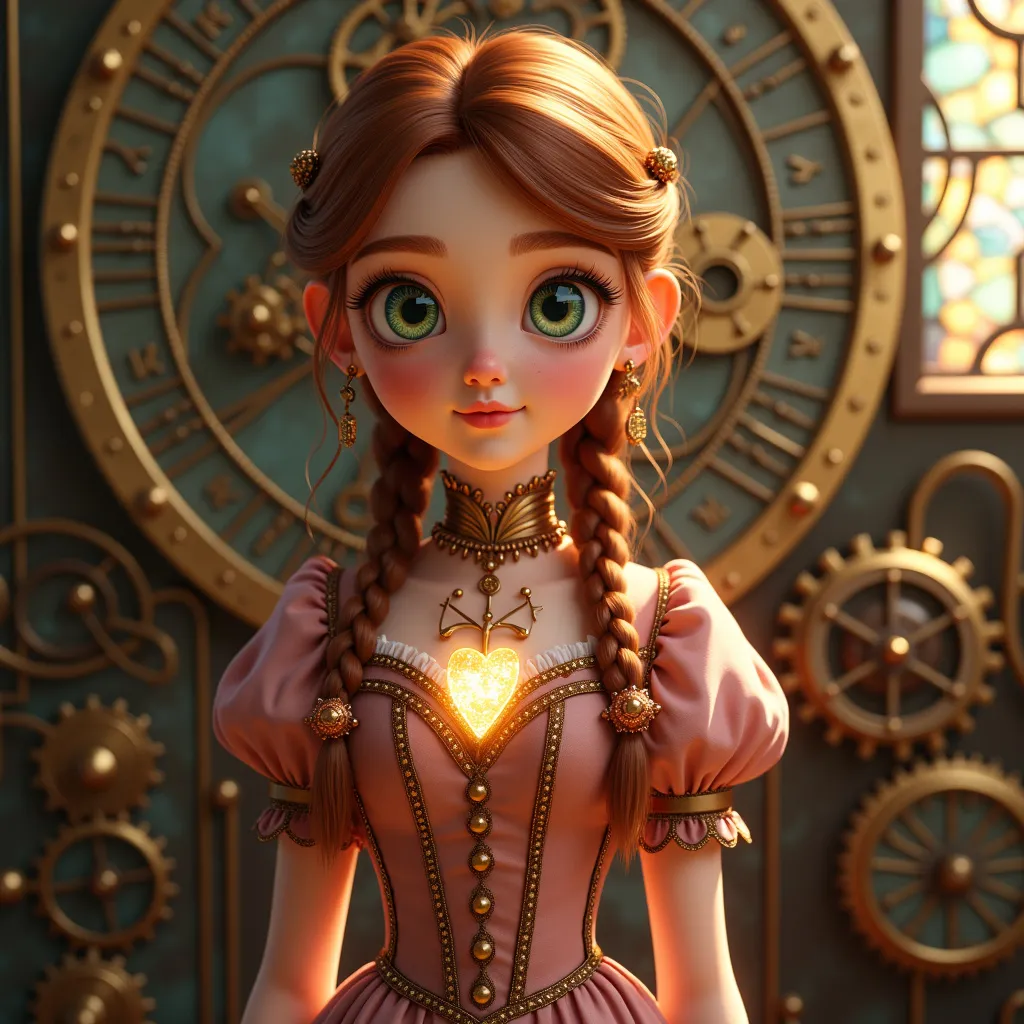 The Clockmaker's Daughter and Her Mechanical Heart