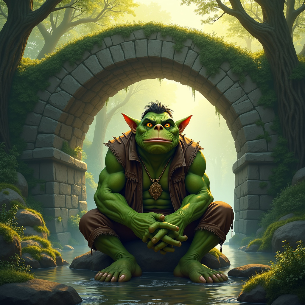The Grumpy Troll's First Friend