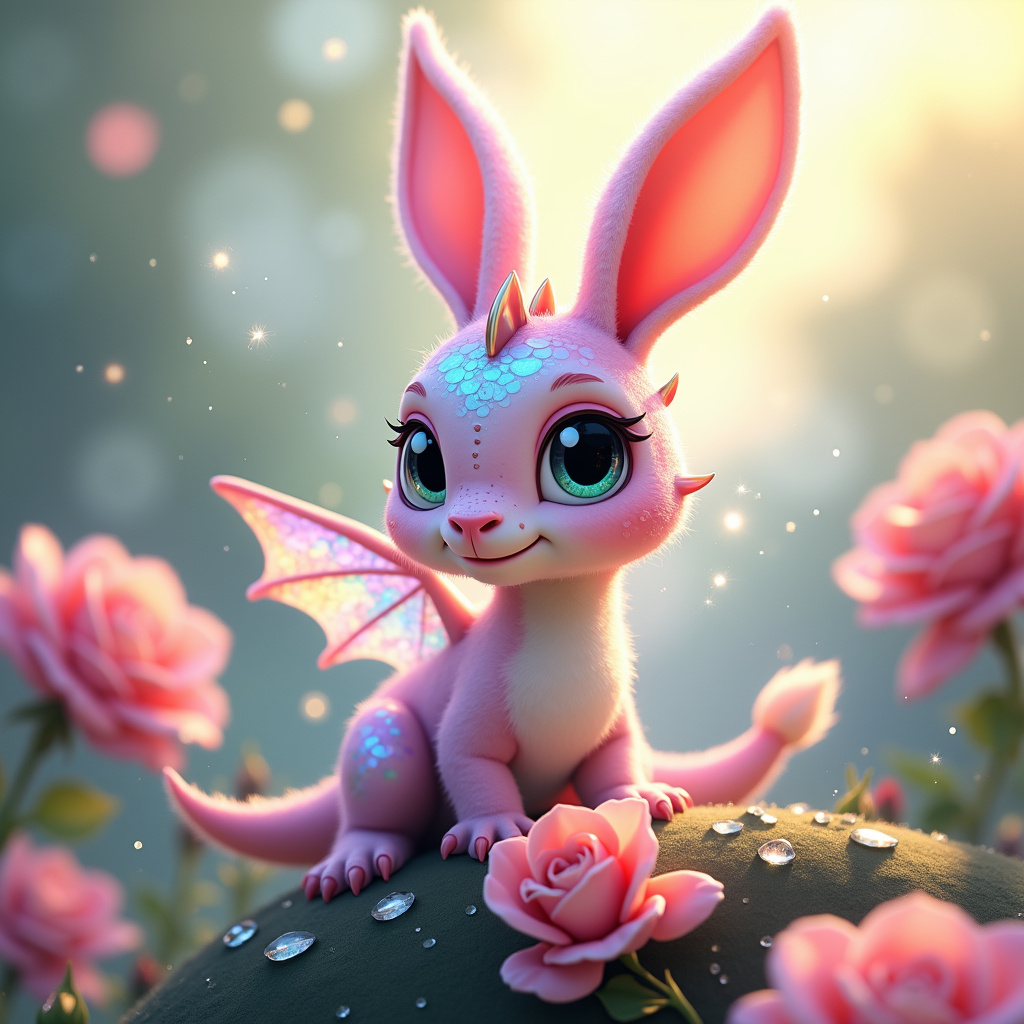 A tale of a Bunny dragon and a Princess
