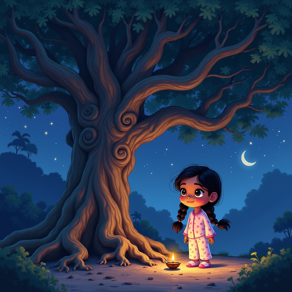 The Banyan Tree and the Midnight Diya