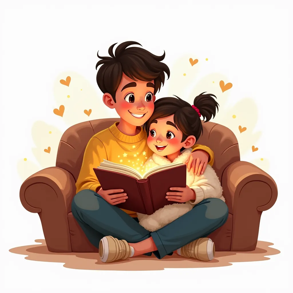 Parent reading to child