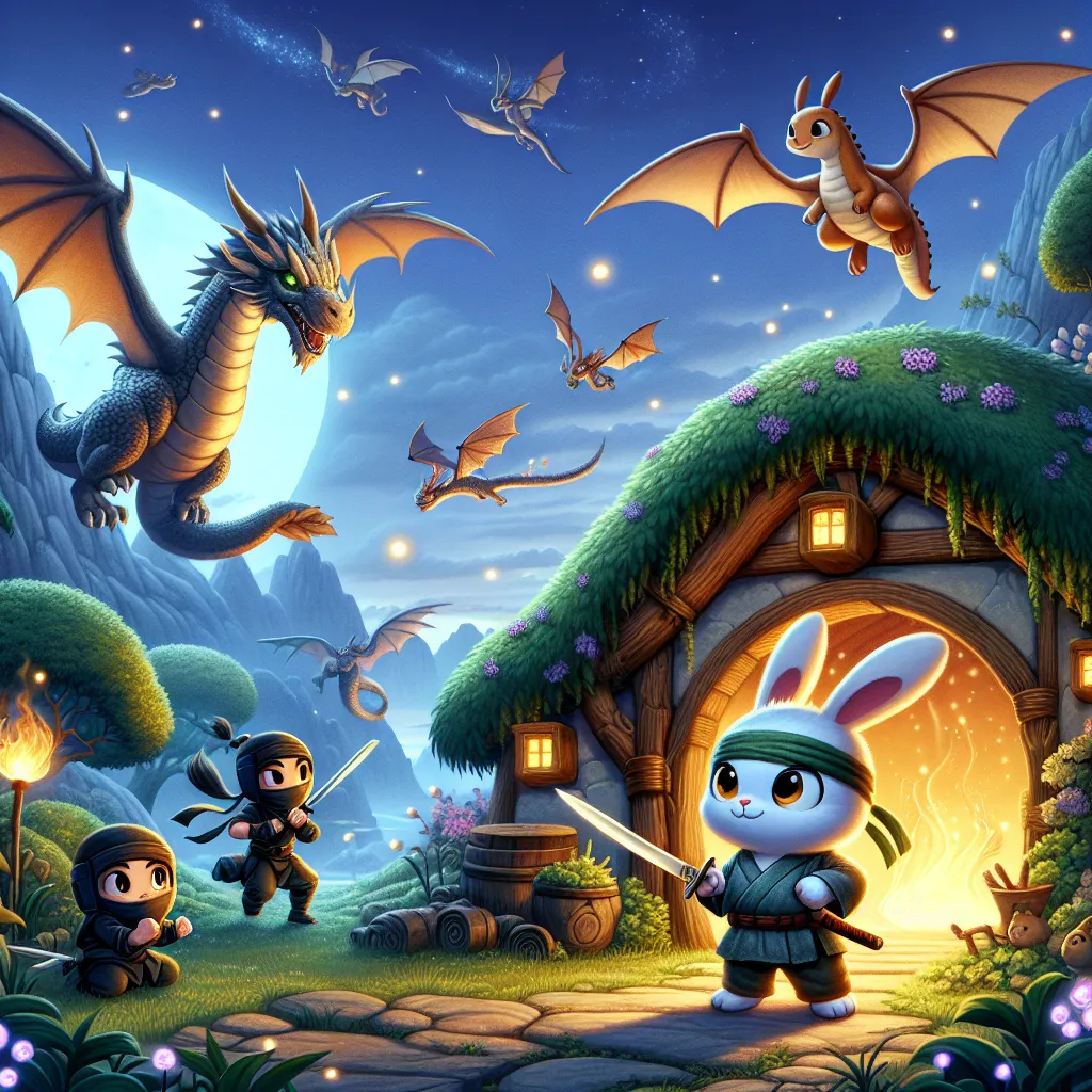 Adventure of a Bunny in Ninjago