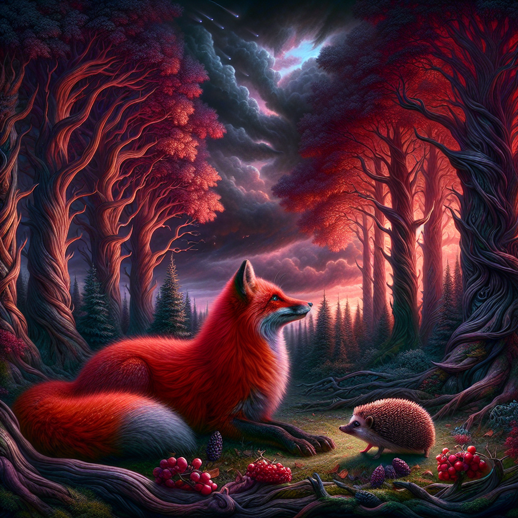 Як лисиця стала їжачком