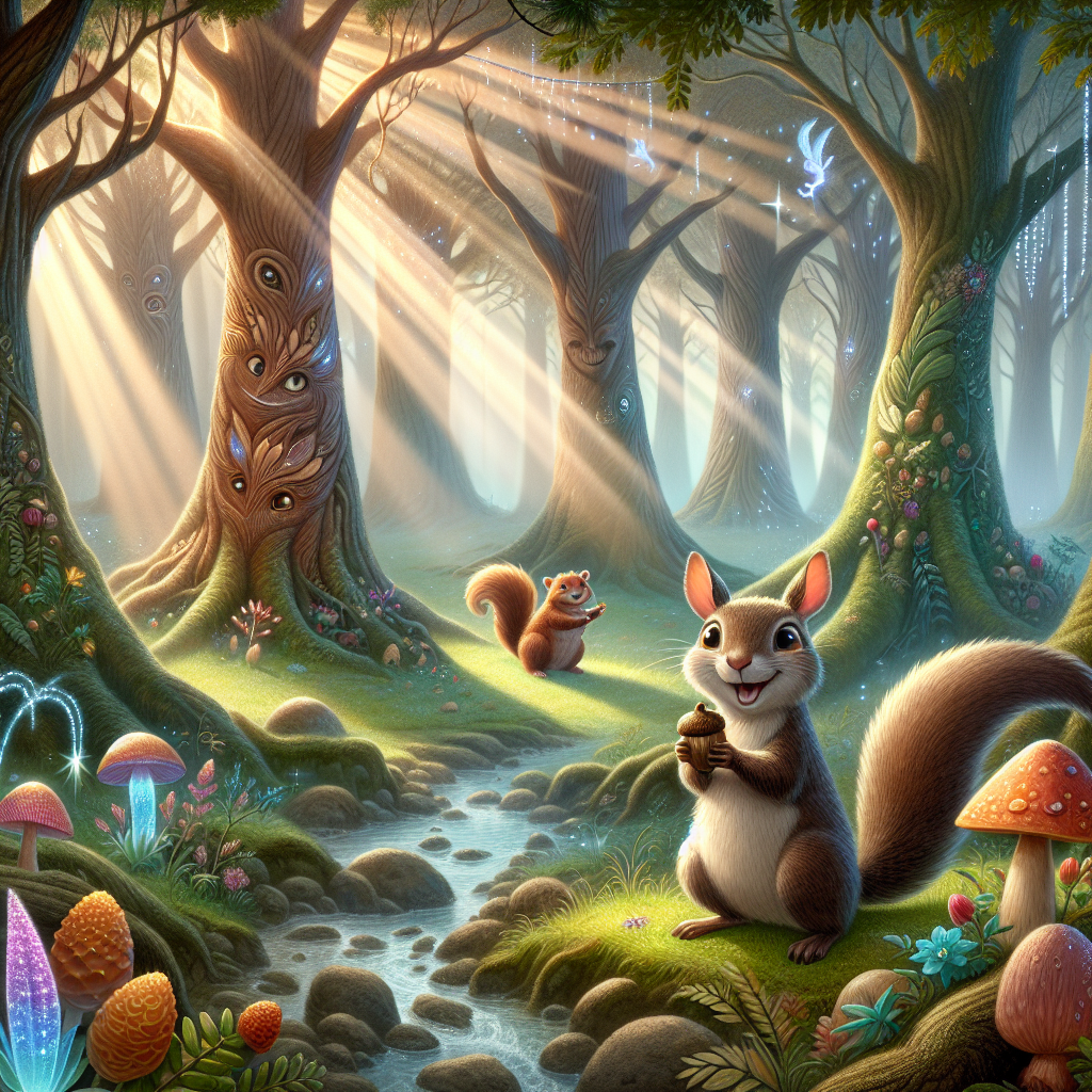 Lucky squirrel and a hardworking wombat