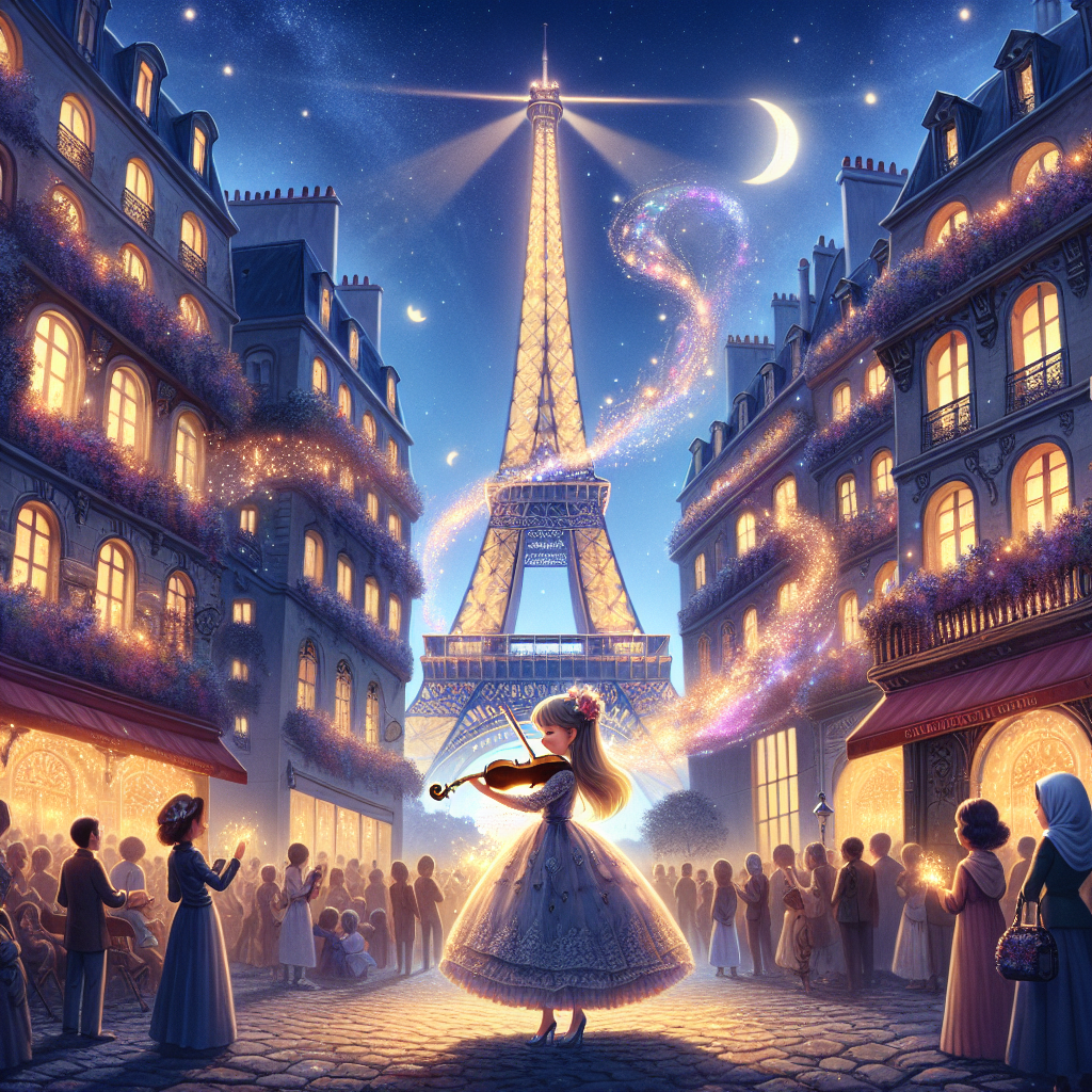 The Enchanted Violin of Sophia in Paris