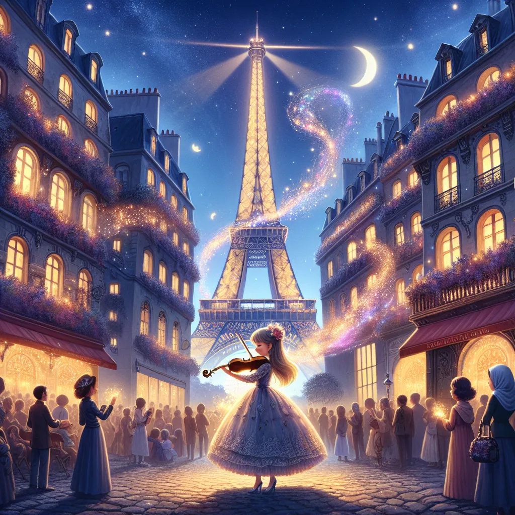The Enchanted Violin of Sophia in Paris